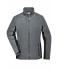 Damen Ladies' Workwear Fleece Jacket - STRONG - Carbon/black 8313
