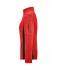 Damen Ladies' Workwear Fleece Jacket - STRONG - Red/black 8313