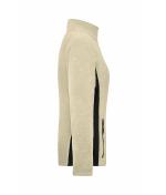 Damen Ladies' Workwear Fleece Jacket - STRONG - Stone/black 8313