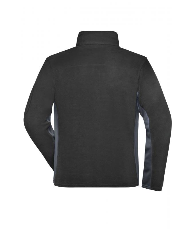 Men Men's Workwear Fleece Jacket - STRONG - Black/carbon 8314