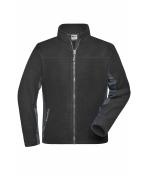 Men Men's Workwear Fleece Jacket - STRONG - Black/carbon 8314