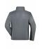 Men Men's Workwear Fleece Jacket - STRONG - Carbon/black 8314