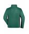 Men Men's Workwear Fleece Jacket - STRONG - Dark-green/black 8314