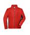 Men Men's Workwear Fleece Jacket - STRONG - Red/black 8314