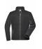 Herren Men's Workwear Fleece Jacket - STRONG - Black/carbon 8314