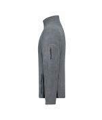 Herren Men's Workwear Fleece Jacket - STRONG - Carbon/black 8314