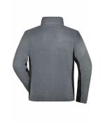 Herren Men's Workwear Fleece Jacket - STRONG - Carbon/black 8314