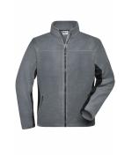 Herren Men's Workwear Fleece Jacket - STRONG - Carbon/black 8314