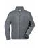 Herren Men's Workwear Fleece Jacket - STRONG - Carbon/black 8314