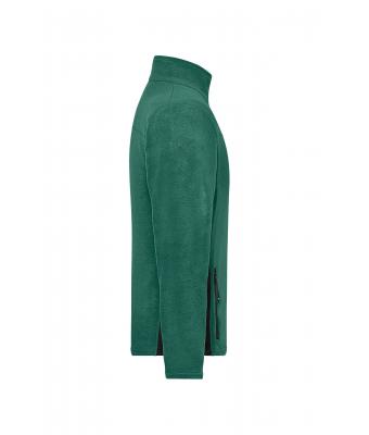 Herren Men's Workwear Fleece Jacket - STRONG - Dark-green/black 8314