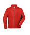 Herren Men's Workwear Fleece Jacket - STRONG - Red/black 8314