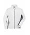 Herren Men's Workwear Fleece Jacket - STRONG - White/carbon 8314