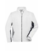 Herren Men's Workwear Fleece Jacket - STRONG - White/carbon 8314