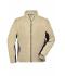 Men Men's Workwear Fleece Jacket - STRONG - Stone/black 8314