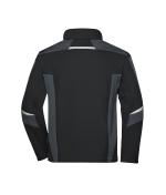Unisex Workwear Softshell Jacket - STRONG - Black/carbon 8308