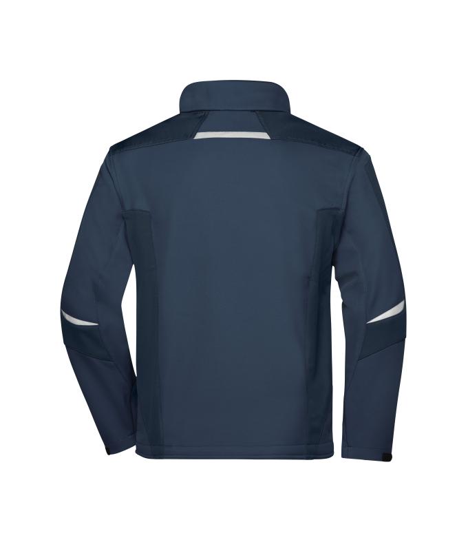 Unisex Workwear Softshell Jacket - STRONG - Navy/navy 8308
