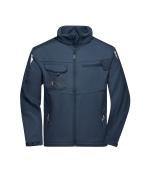 Unisex Workwear Softshell Jacket - STRONG - Navy/navy 8308