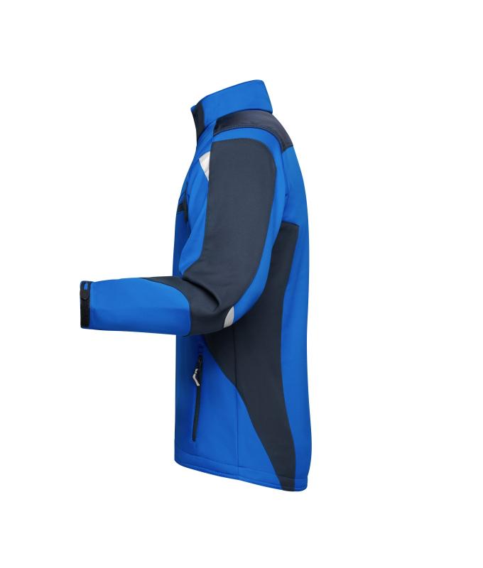 Unisex Workwear Softshell Jacket - STRONG - Royal/navy 8308