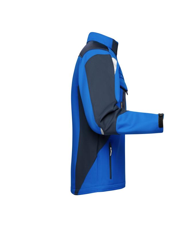 Unisex Workwear Softshell Jacket - STRONG - Royal/navy 8308