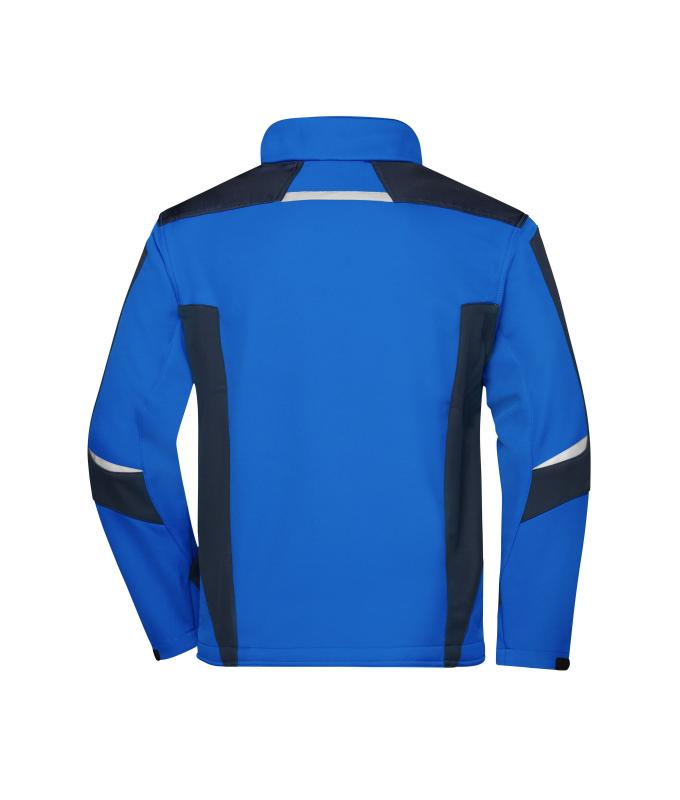 Unisex Workwear Softshell Jacket - STRONG - Royal/navy 8308