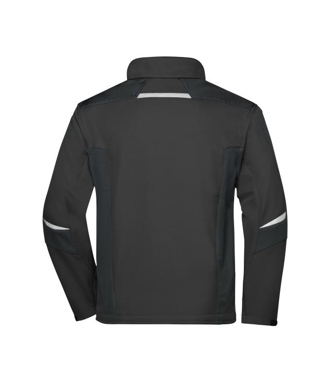 Unisex Workwear Softshell Jacket - STRONG - Black/black 8308