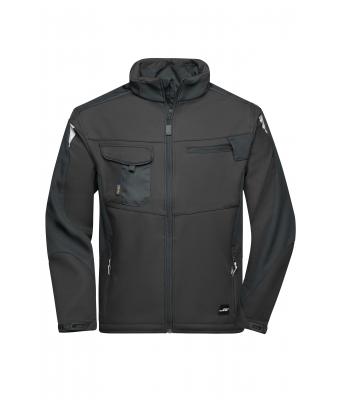 Unisex Workwear Softshell Jacket - STRONG - Black/black 8308
