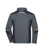 Unisex Workwear Softshell Jacket - STRONG - Carbon/black 8308