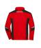 Unisex Workwear Softshell Jacket - STRONG - Red/black 8308