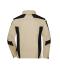 Unisex Workwear Softshell Jacket - STRONG - Stone/black 8308