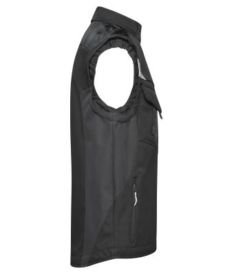 Unisex Workwear Softshell Vest - STRONG - Black/black 8309