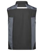 Unisex Workwear Softshell Vest - STRONG - Black/carbon 8309