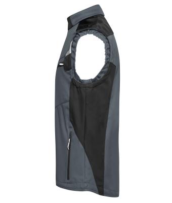 Unisex Workwear Softshell Vest - STRONG - Carbon/black 8309