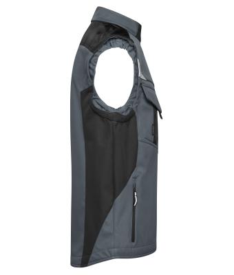 Unisex Workwear Softshell Vest - STRONG - Carbon/black 8309