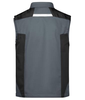 Unisex Workwear Softshell Vest - STRONG - Carbon/black 8309