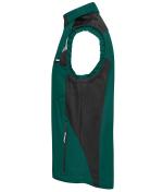 Unisex Workwear Softshell Vest - STRONG - Dark-green/black 8309