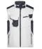 Unisex Workwear Softshell Vest - STRONG - White/carbon 8309