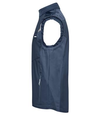 Unisex Workwear Softshell Vest - STRONG - Navy/navy 8309