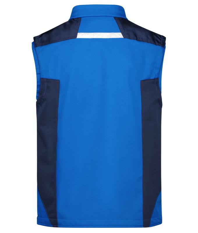 Unisex Workwear Softshell Vest - STRONG - Royal/navy 8309