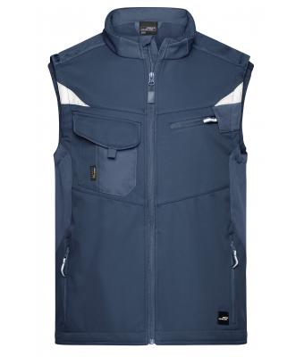 Unisex Workwear Softshell Vest - STRONG - Navy/navy 8309