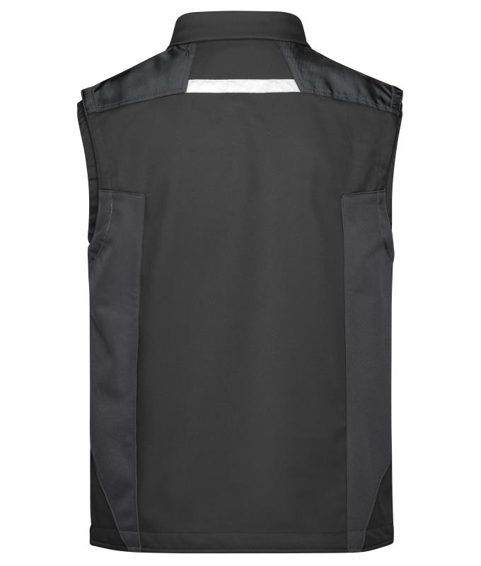 Unisex Workwear Softshell Vest - STRONG - Black/black 8309