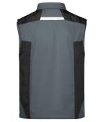 Unisex Workwear Softshell Vest - STRONG - Carbon/black 8309