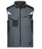 Unisex Workwear Softshell Vest - STRONG - Carbon/black 8309