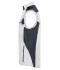 Unisex Workwear Softshell Vest - STRONG - White/carbon 8309