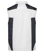 Unisex Workwear Softshell Vest - STRONG - White/carbon 8309