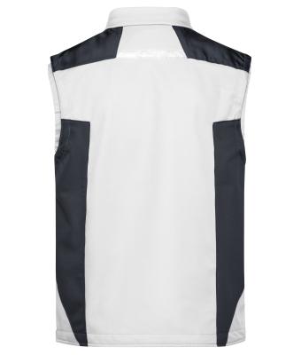 Unisex Workwear Softshell Vest - STRONG - White/carbon 8309