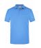 Herren Men´s Workwear Polo Pocket Aqua 8402