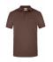 Men Men's Workwear Polo Pocket Brown 8402