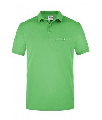 Men Men's Workwear Polo Pocket Lime-green 8402