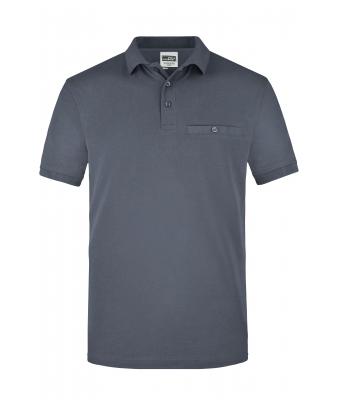 Men Men's Workwear Polo Pocket Carbon 8402