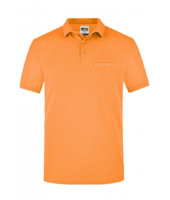 Herren Men´s Workwear Polo Pocket Orange 8402